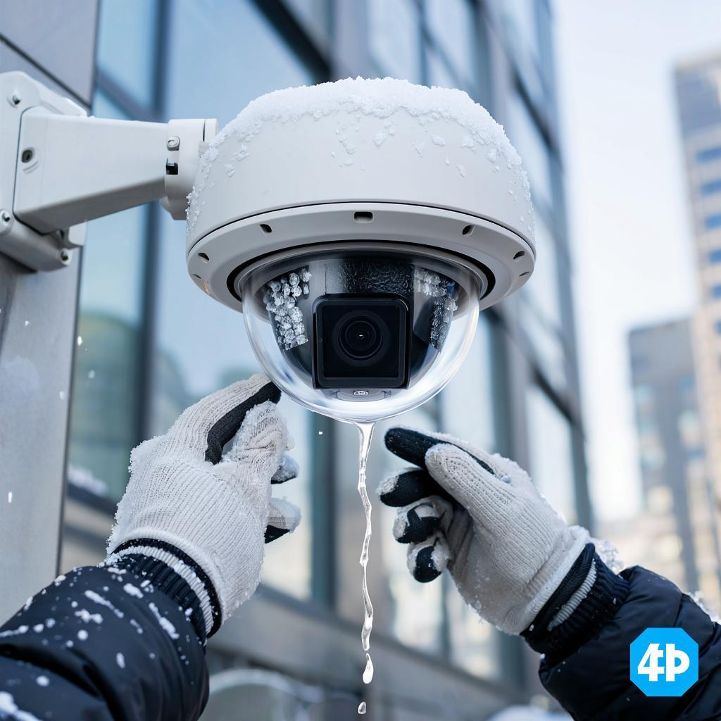 Как защитить купольную камеру от погодных условий и мороза