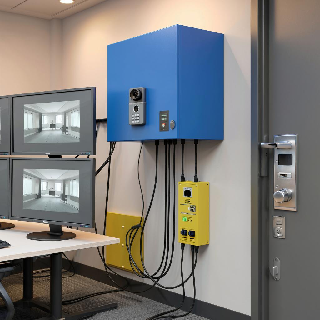 Схема мультиместного домофона: подключение нескольких квартир