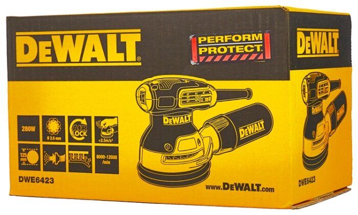 картинка Шлифмашина DeWalt DWE6423 от магазина Охранных систем и видеонаблюдения