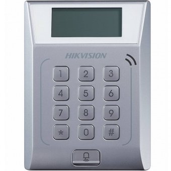 картинка Терминал доступа Hikvision DS-K1T802M с встроенным считывателем Mifare карт от магазина Охранных систем и видеонаблюдения