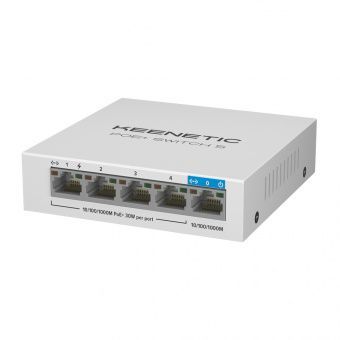 картинка PoE-коммутатор Keenetic KN-4610 от магазина Охранных систем и видеонаблюдения