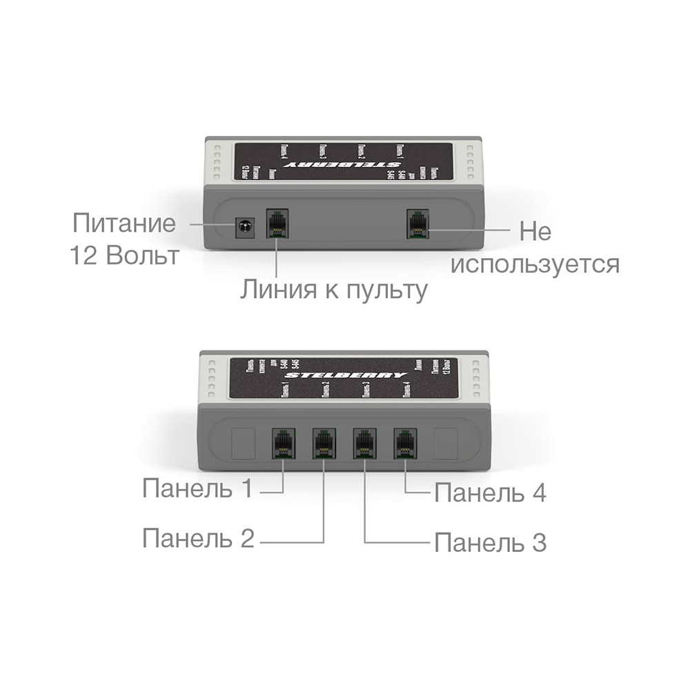 картинка S-740 — переговорное устройство селекторной связи на 4 абонента от магазина Охранных систем и видеонаблюдения
