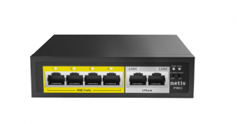 картинка PoE-коммутатор Netis P106C от магазина Охранных систем и видеонаблюдения