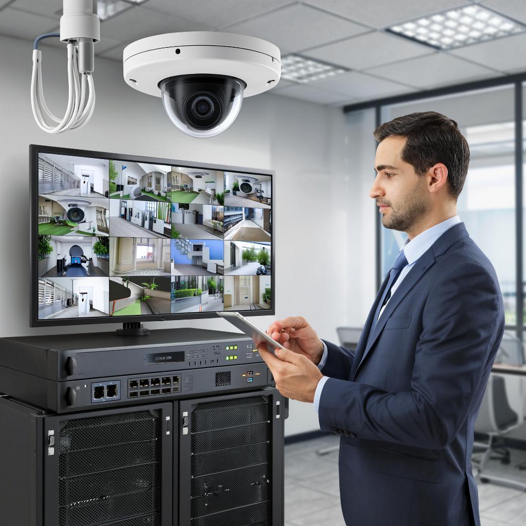 Как подключить видеонаблюдение в офисе: подбор оборудования и монтаж