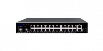 картинка РоЕ-коммутатор TRASSIR  TR-NS1126-225-24PoE от магазина Охранных систем и видеонаблюдения
