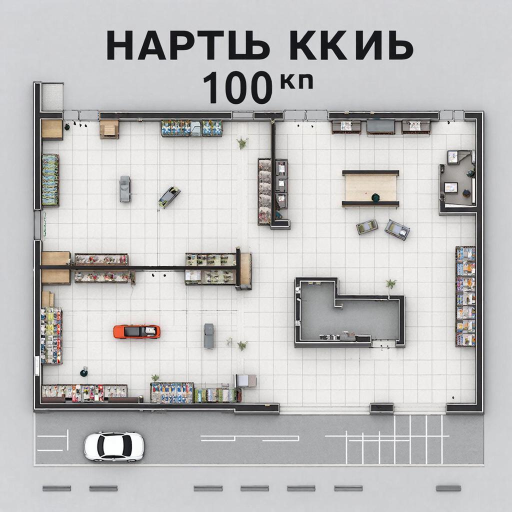 Сколько камер нужно для магазина площадью 100 м²: план зоны и рекомендации