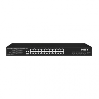 картинка Коммутатор NST NS-SW-24G4G-L от магазина Охранных систем и видеонаблюдения