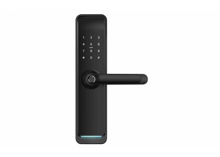 картинка Комплект Smart Fast BLACK с врезной частью 50/85 (240x22)
умный замок для отелей и офисов от магазина Охранных систем и видеонаблюдения