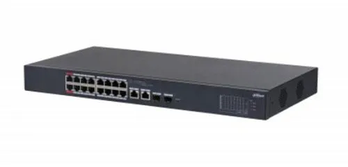 картинка 16-портовый PoE коммутатор DH-CS4218-16ET-190 от магазина Охранных систем и видеонаблюдения