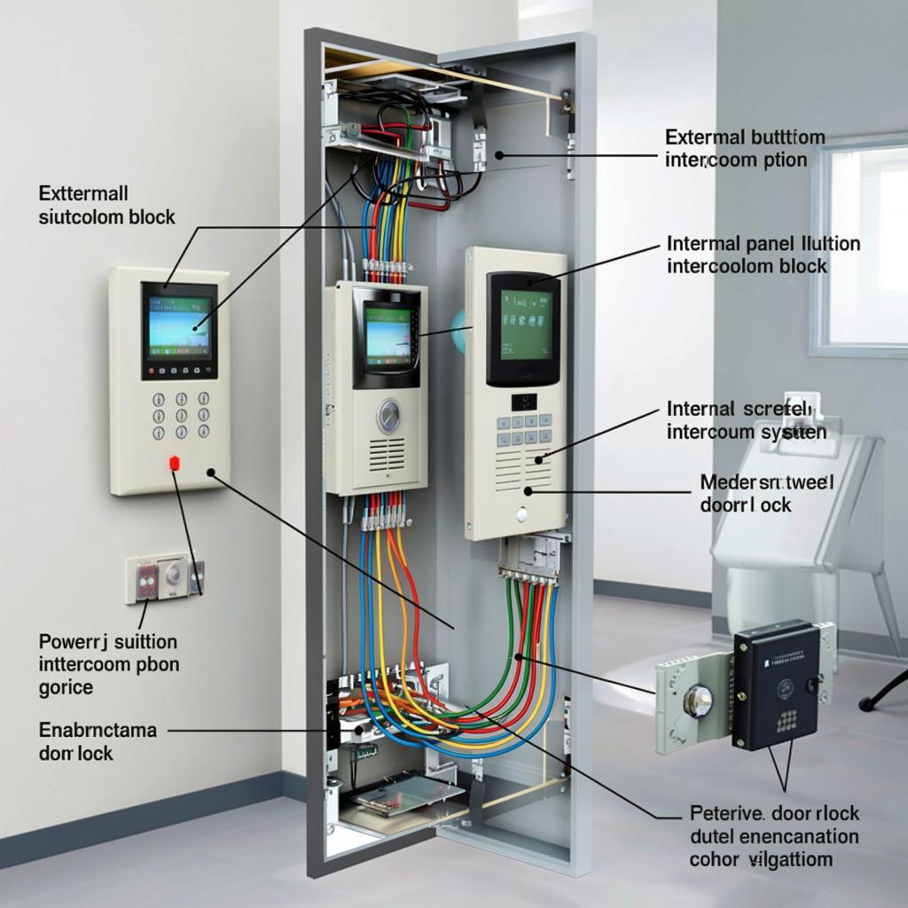 Установка видеодомофона FOX своими руками: схема подключения и советы