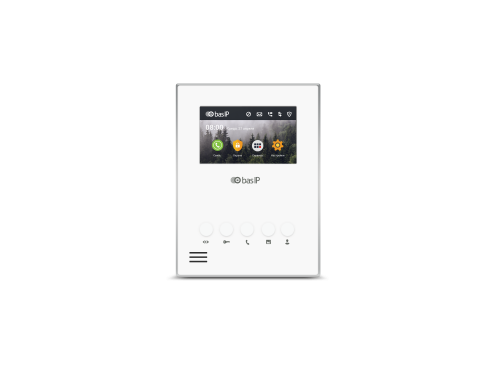 картинка Монитор видеодомофона AU-04LA WHITE от магазина Охранных систем и видеонаблюдения