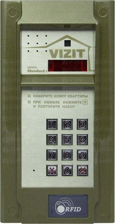 картинка БВД-N201FCP Блок вызова от магазина Охранных систем и видеонаблюдения