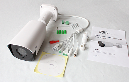 картинка Fox FX-IPC-C20AP-IR LS Уличная цилиндрическая IP видеокамера 2.1Mpx. от магазина Охранных систем и видеонаблюдения