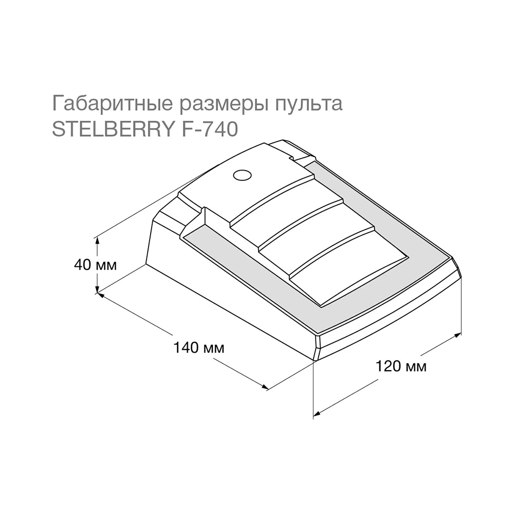 картинка F-740 — 4-зонный пульт громкого оповещения от магазина Охранных систем и видеонаблюдения
