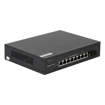 картинка Коммутатор неуправляемый NIKOMAX GL-SW-G007-08P от магазина Охранных систем и видеонаблюдения