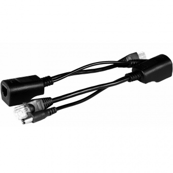 картинка Пассивный комплект (инжектор + сплиттер) OSNOVO PPK-11 для передачи PoE по кабелю Cat 5e от магазина Охранных систем и видеонаблюдения