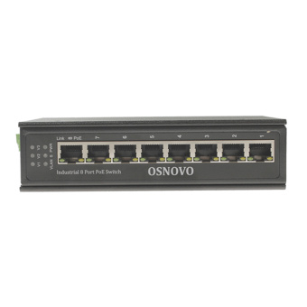картинка Промышленный неуправляемый PoE-коммутатор Gigabit Ethernet Osnovo SW-80800-IR от магазина Охранных систем и видеонаблюдения