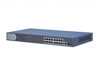картинка РоЕ-коммутатор Hikvision DS-3E0518P-E от магазина Охранных систем и видеонаблюдения