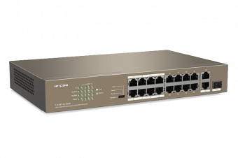 картинка PoE-коммутатор IP-COM F1118P-16-150W от магазина Охранных систем и видеонаблюдения