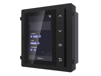 картинка Модуль видеодомофона с дисплеем Hikvision DS-KD-DIS от магазина Охранных систем и видеонаблюдения