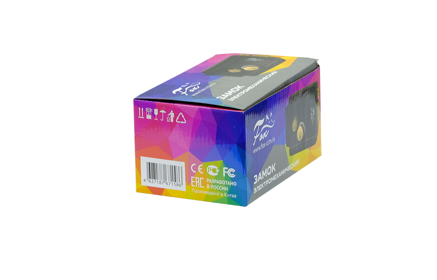 картинка Fox FX-2369 (Медь) Электромеханический замок от магазина Охранных систем и видеонаблюдения