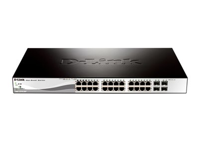 картинка D-Link DGS-1210-28P/B1A коммутатор от магазина Охранных систем и видеонаблюдения