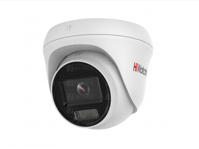 картинка DS-I453L (4 mm) IP-камера 4Мп ColorVu купольная уличная с объективом 4мм и LED-подсветкой от магазина Охранных систем и видеонаблюдения