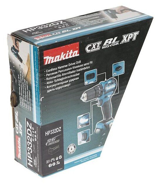 картинка Дрель-шуруповерт Makita HP332DZ от магазина Охранных систем и видеонаблюдения