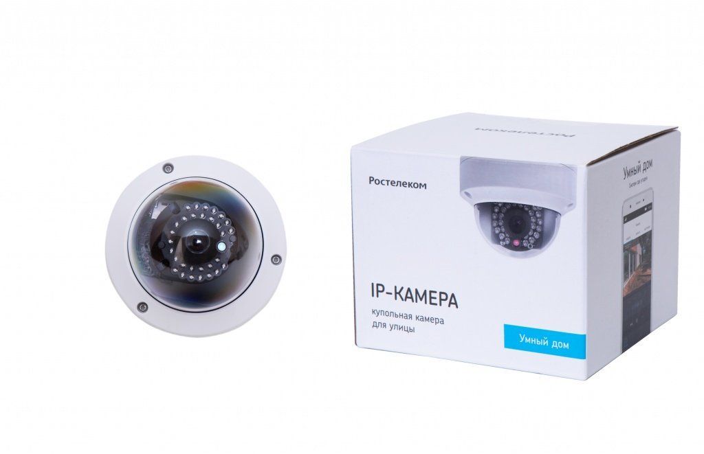 картинка Ростелеком DS-2CD3VC внешняя уличная iP видеокамера от магазина Охранных систем и видеонаблюдения