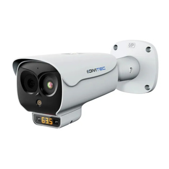 картинка Двухспектральная тепловизионная IP-камера DIVITEC DS-BIC2553/F10 от магазина Охранных систем и видеонаблюдения