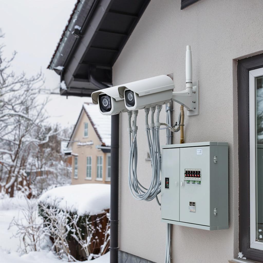 Камеры для загородного дома: зимостойкость, питание и связь