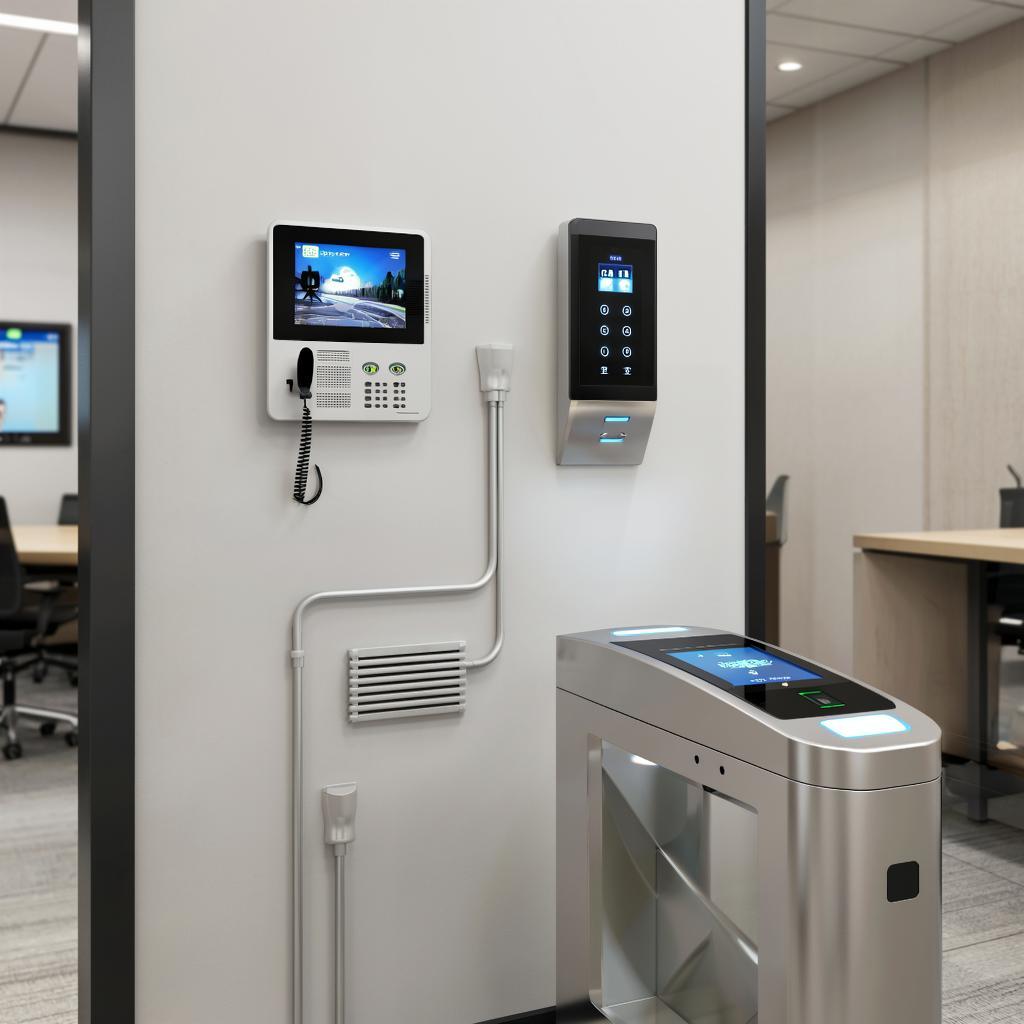 Как подключить видеодомофон к системе контроля доступа и турникетам