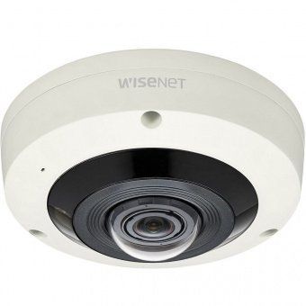 картинка Smart 4Мп FishEye камера Wisenet Samsung XNF-8010RV с ИК-подсветкой от магазина Охранных систем и видеонаблюдения