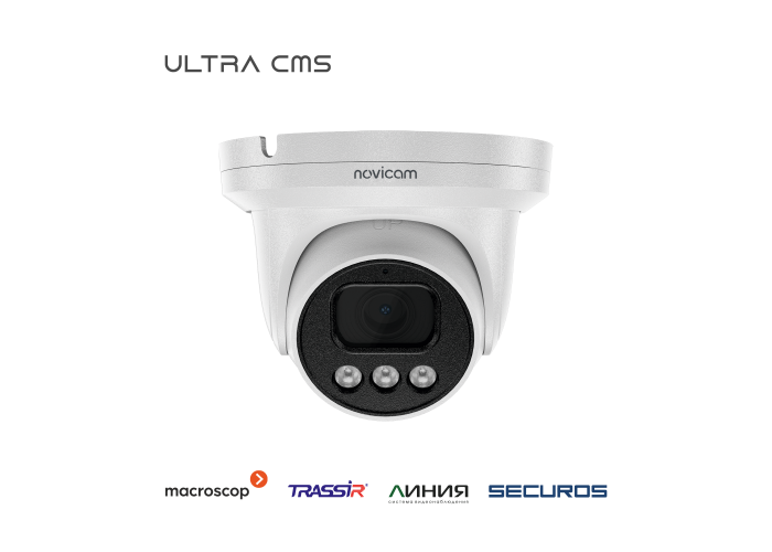 картинка ULTRA 52M
купольная уличная IP видеокамера 5 Мп от магазина Охранных систем и видеонаблюдения