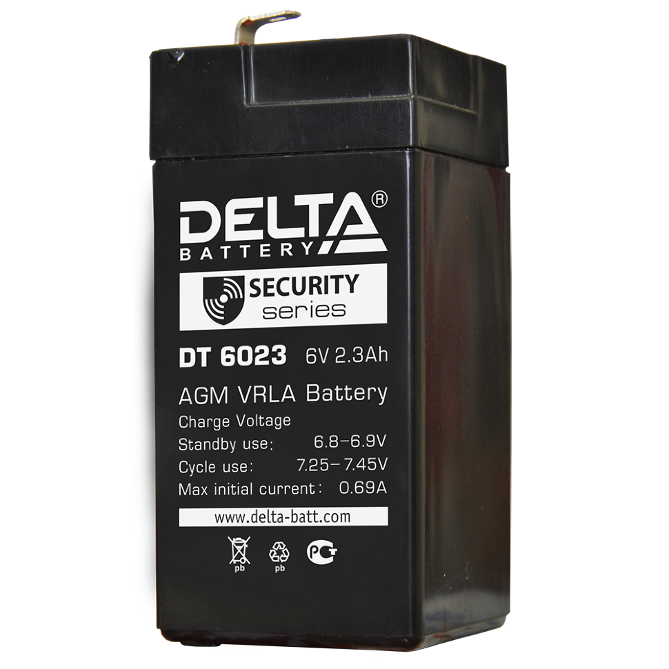 картинка DELTA battery DT 6023 от магазина Охранных систем и видеонаблюдения