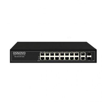 картинка РоЕ-коммутатор Osnovo SW-8182/L (300W) от магазина Охранных систем и видеонаблюдения