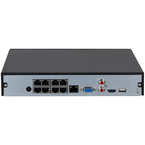 картинка DHI-NVR2108HS-8P-4KS3 8-канальный IP-видеорегистратор (NVR) с поддержкой PoE от магазина Охранных систем и видеонаблюдения