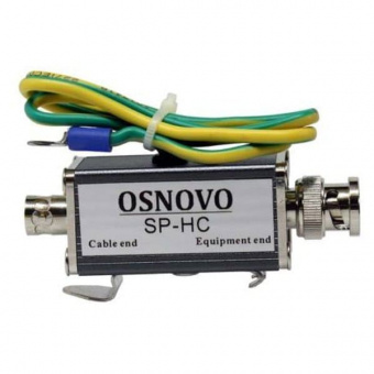 картинка Устройство грозозащиты цепей видео Osnovo SP-HC от магазина Охранных систем и видеонаблюдения