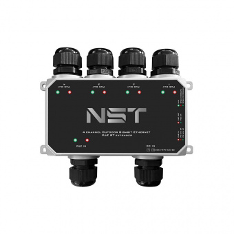 картинка PoE-удлинитель NST NS-EXSW-5GP/W от магазина Охранных систем и видеонаблюдения