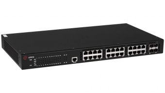 картинка PoE-коммутатор Qtech QSW-3310-28TX-POE-AC от магазина Охранных систем и видеонаблюдения