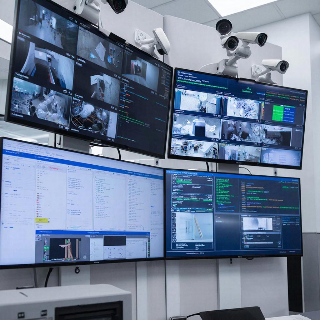 Мониторинг состояния безопасности камер в реальном времени