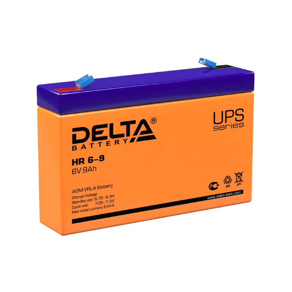 картинка DELTA battery HR6-9 от магазина Охранных систем и видеонаблюдения