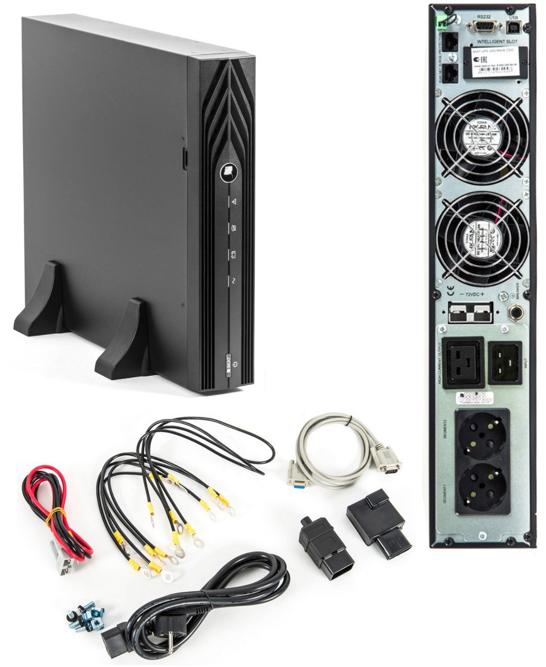 картинка БАСТИОН SKAT UPS-3000 RACK Источник бесперебойного питания от магазина Охранных систем и видеонаблюдения