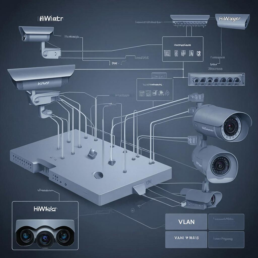 Best practice: сетевой план для IP видеонаблюдения HiWatch