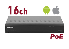 картинка IP видеорегистратор Standalone Beward RK1116-P от магазина Охранных систем и видеонаблюдения
