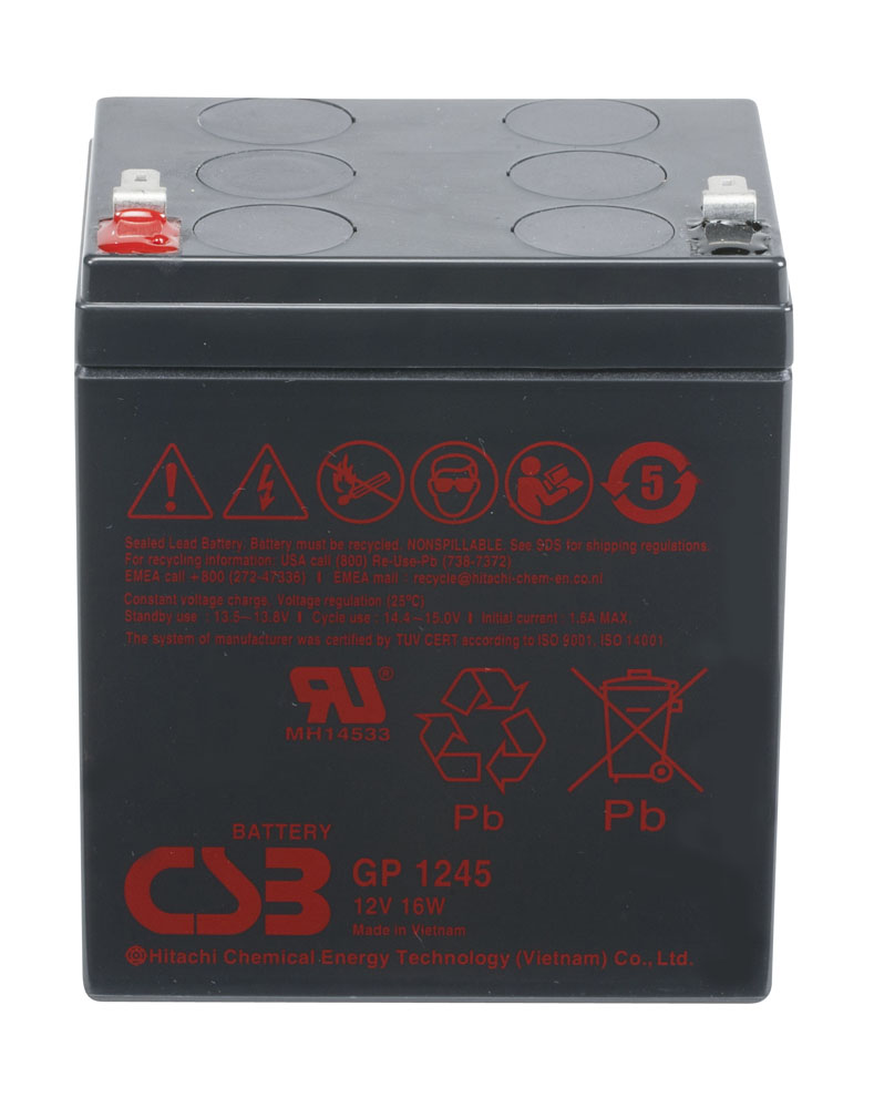 картинка Энерготех АКБ GP1245 (12V16W) от магазина Охранных систем и видеонаблюдения