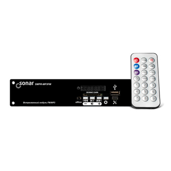 картинка Встраиваемый модуль с FM-тюнером и MP3-плеером Sonar SMPR-MP3FM от магазина Охранных систем и видеонаблюдения