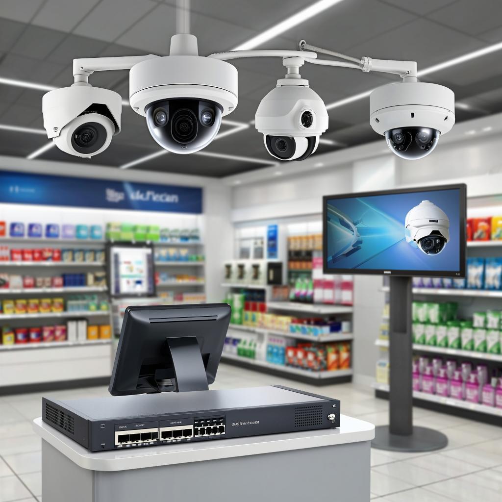Комплект видеонаблюдения для магазина: какие камеры нужны