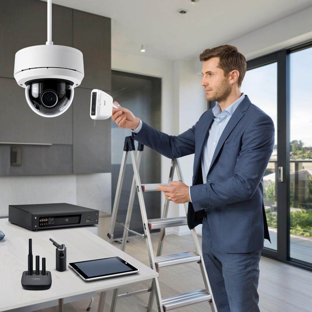 Как самостоятельно установить видеонаблюдение в частном доме: пошаговая инструкция