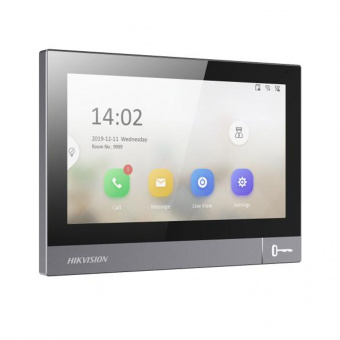 картинка Монитор видеодомофона Hikvision DS-KH8381-WTE1 от магазина Охранных систем и видеонаблюдения